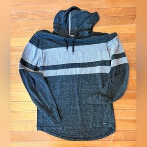 Ocean Current Men's Charcoal and Light Gray sweatshirt